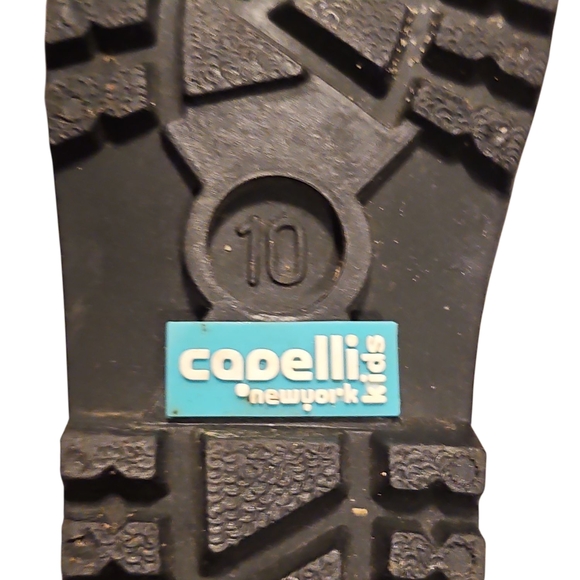 Capelli of New York Black Kids Rain Boots - Picture 4 of 5